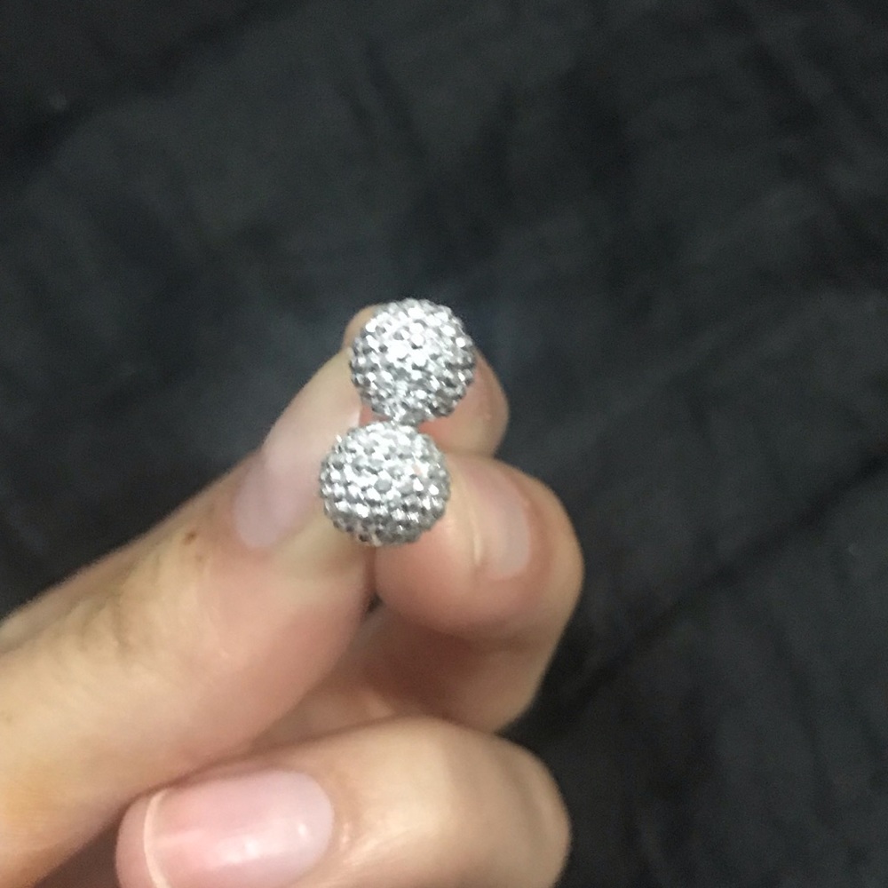 DICO BALL STUD EARRINGS 2 colours